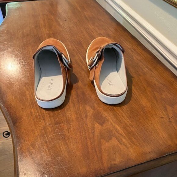 10 CROSBY DEREK LAM Leneya Rust Suede Mule Sneaker - Women's Size 9M - Picture 5 of 6